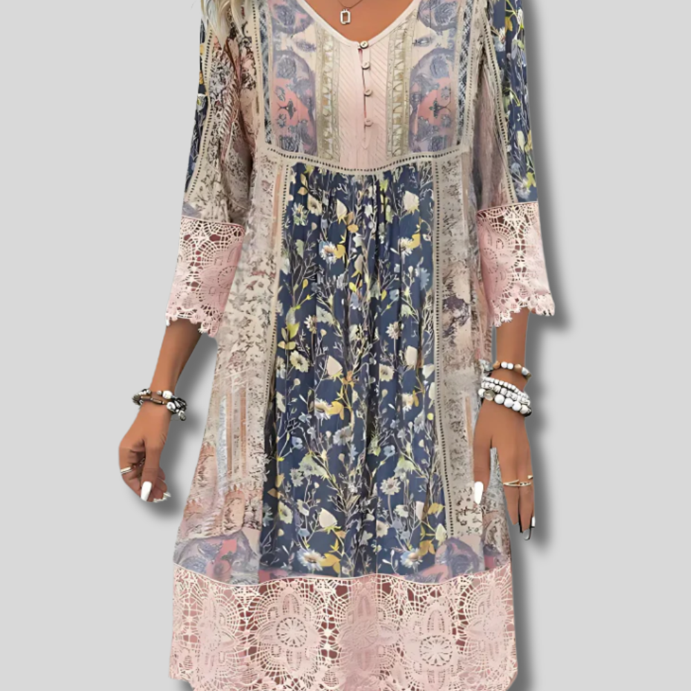 Ivy - Effortlessly Stylish Bohemian Dress