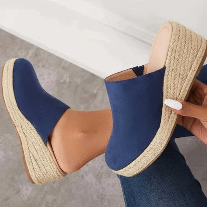 Isabella | Stylish & Cozy Platform Sandals for All-Day Comfort