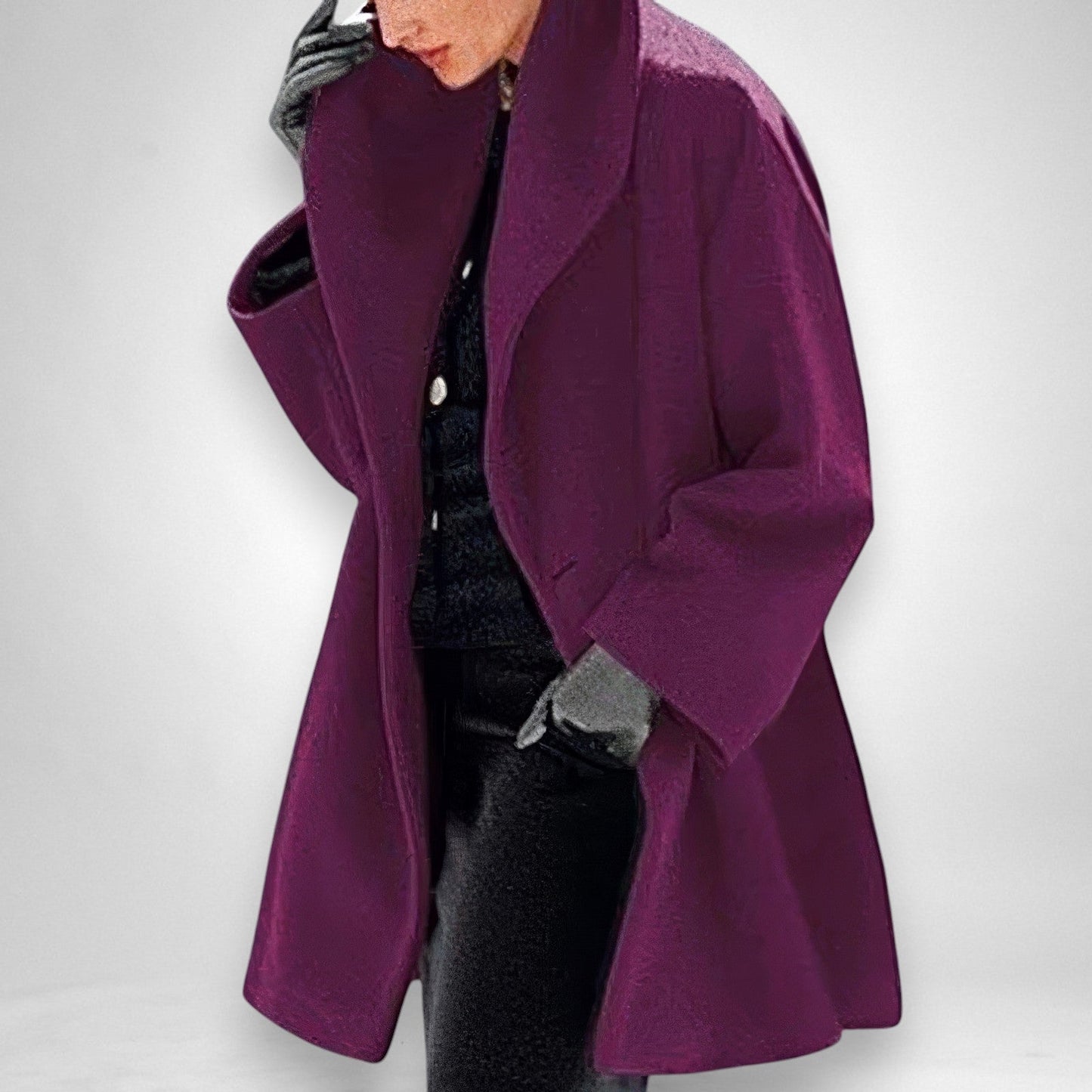 Sienna | Stylish Longline Autumn Coat for Chilly Days