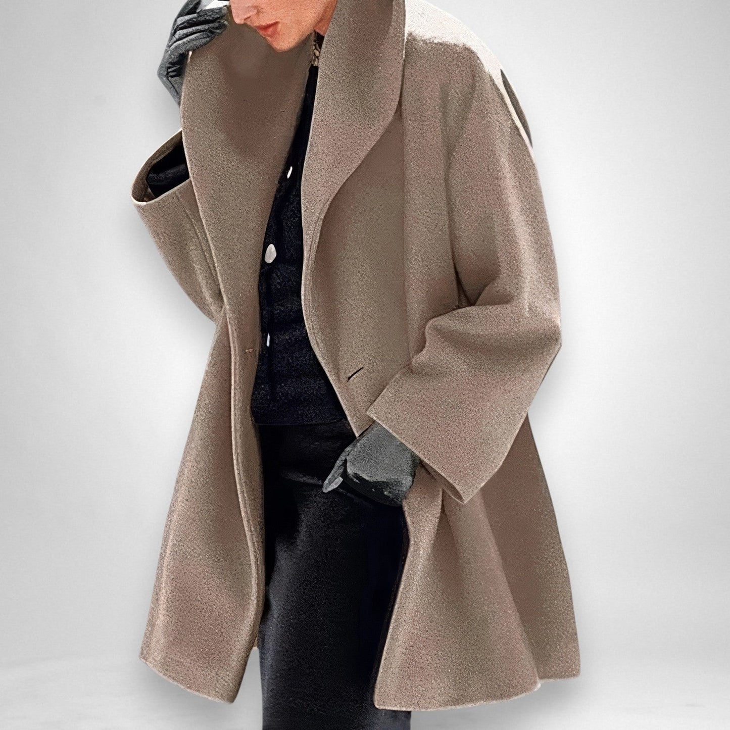 Sienna | Stylish Longline Autumn Coat for Chilly Days
