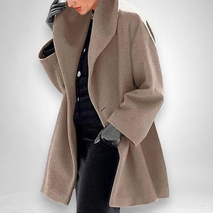 Sienna | Stylish Longline Autumn Coat for Chilly Days
