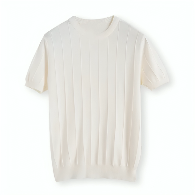 Stylish Ribbed Knit Shirt by Jack