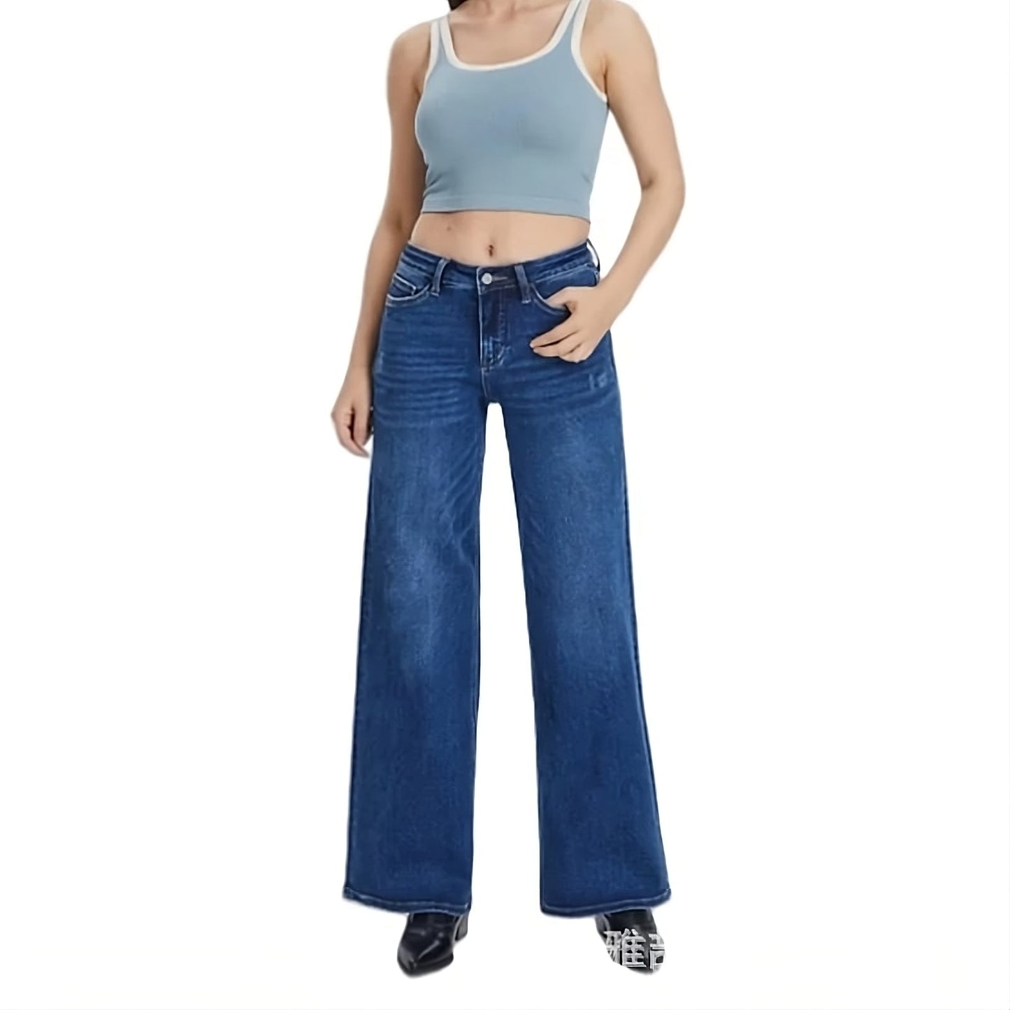 ONESO™ - Vintage High-Waisted Straight Leg Jeans