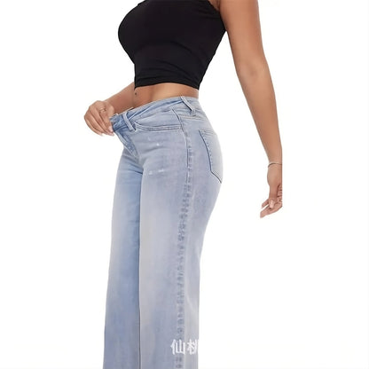 ONESO™ - Vintage High-Waisted Straight Leg Jeans