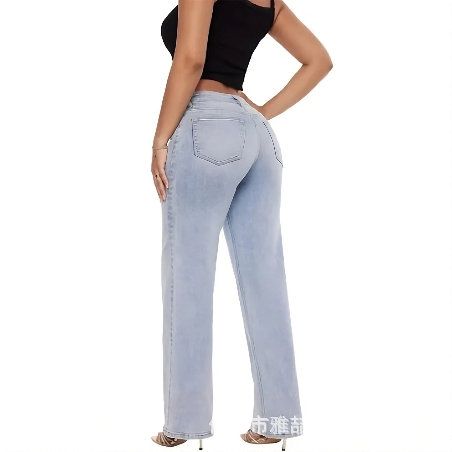 ONESO™ - Vintage High-Waisted Straight Leg Jeans