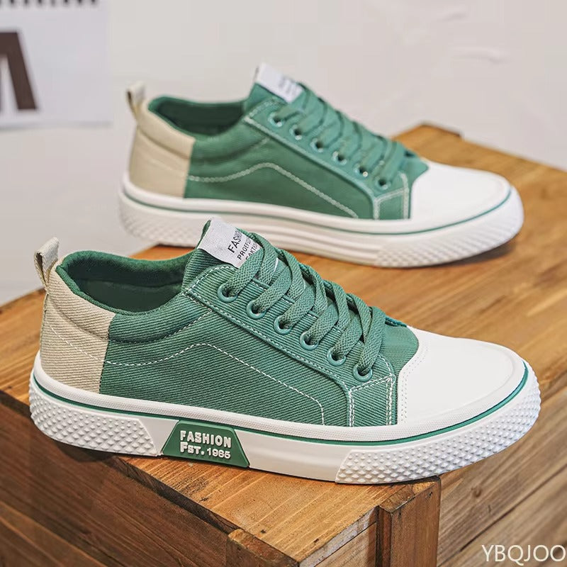 StrideCraft AireFlex Canvas Skate-Style Low-Top
