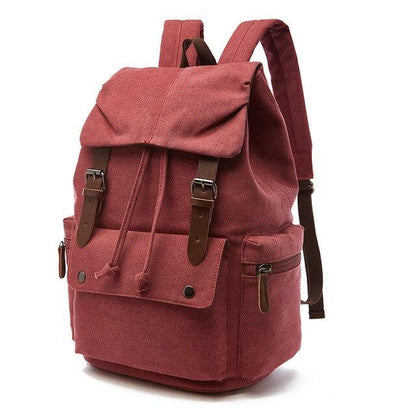 Stylish Oversized Vintage Canvas Backpack