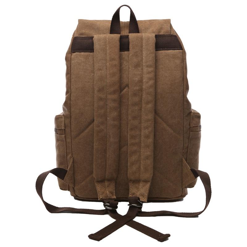 Stylish Oversized Vintage Canvas Backpack