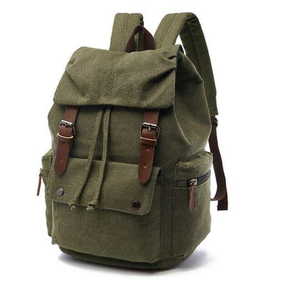 Stylish Oversized Vintage Canvas Backpack