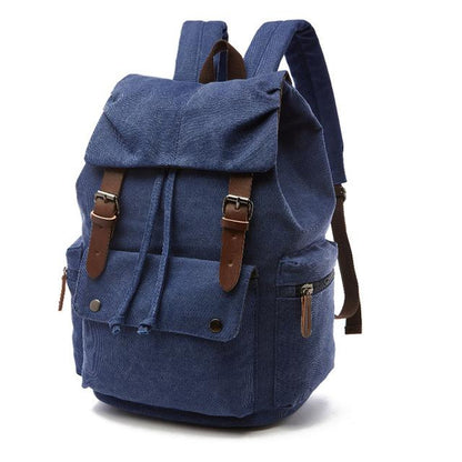 Stylish Oversized Vintage Canvas Backpack